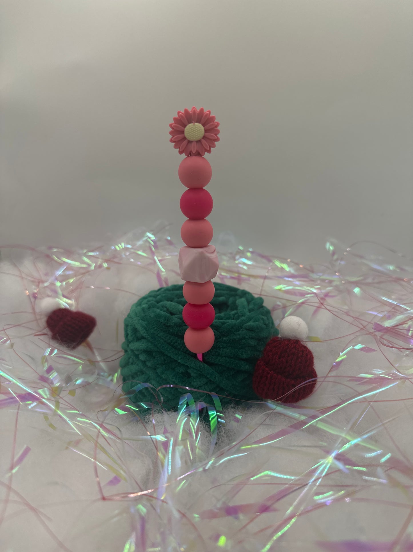 Häkelnadel 4,5mm Blume pink 🌸