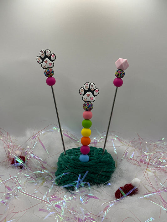 Pfoten Set mit 3,5mm Nadel