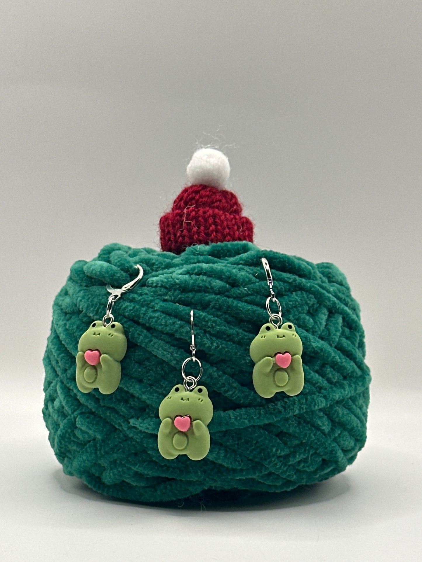 Frosch mit Herz matt Maschenmakierer