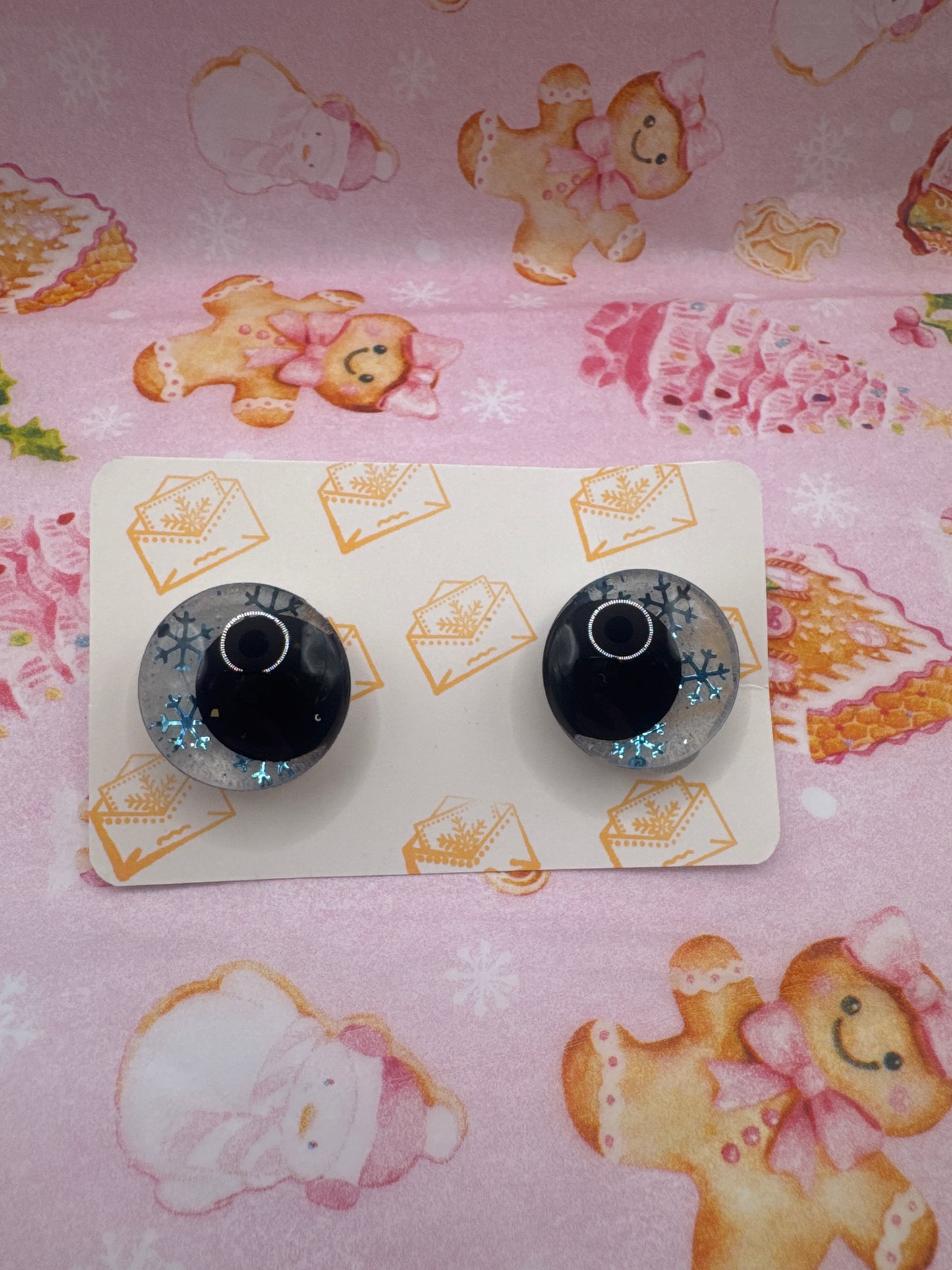 Frosty Snowflake 25mm