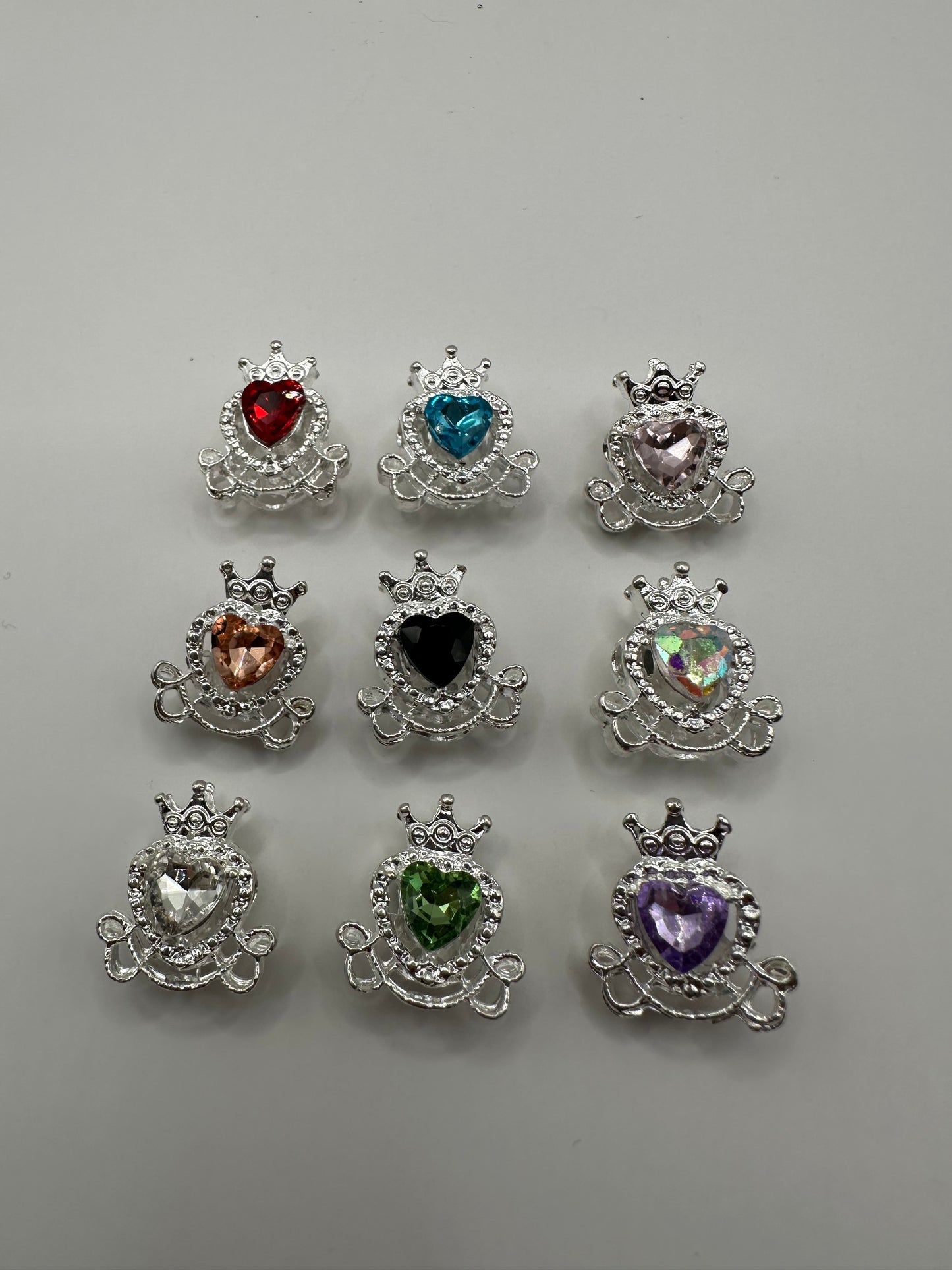 Krone mit Herz Perle