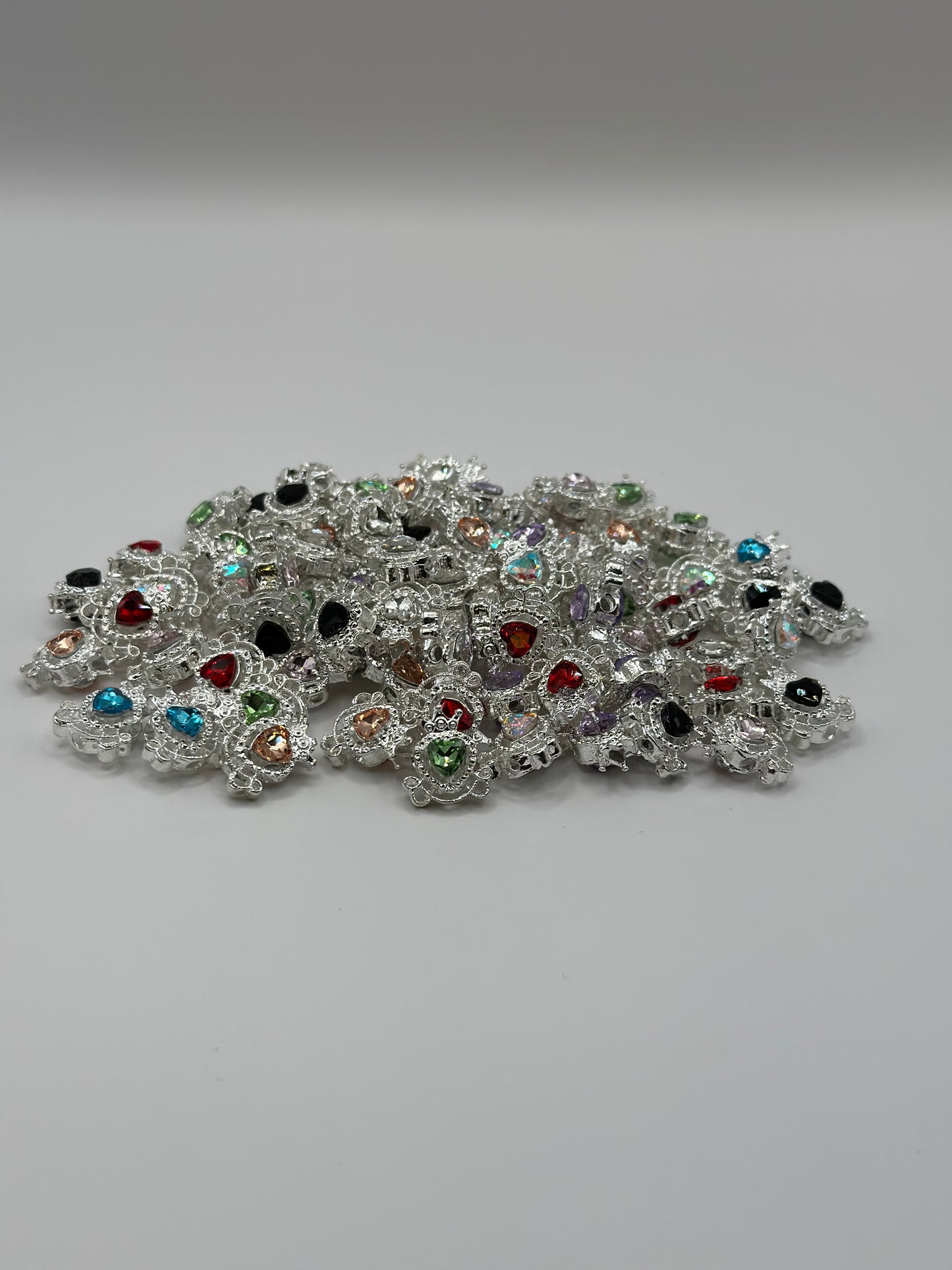 Krone mit Herz Perle