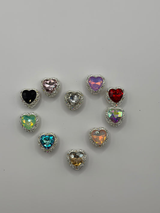 Herz-Strasstein Perle