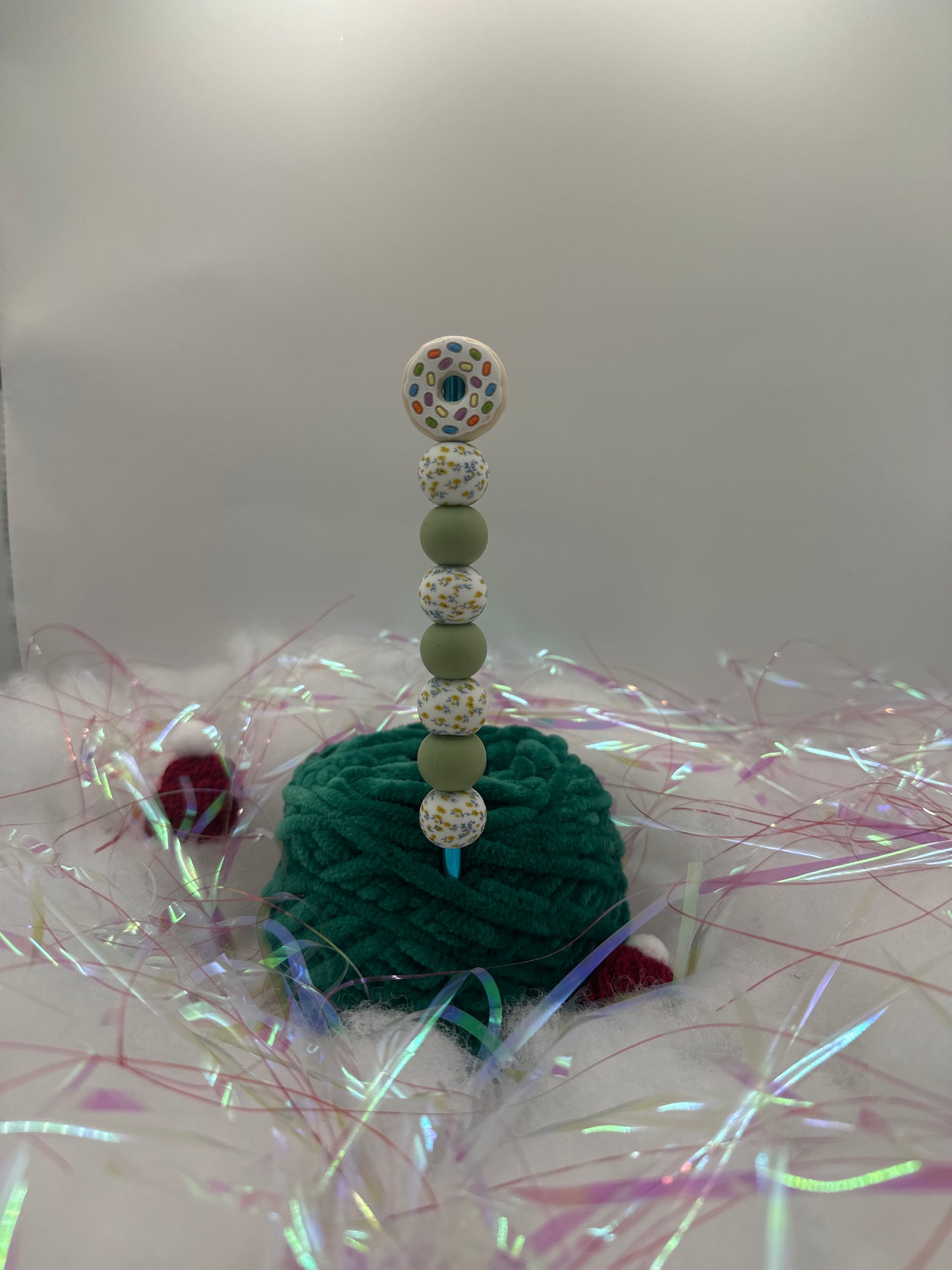 Häkelnadel 5,0mm Donut Beige