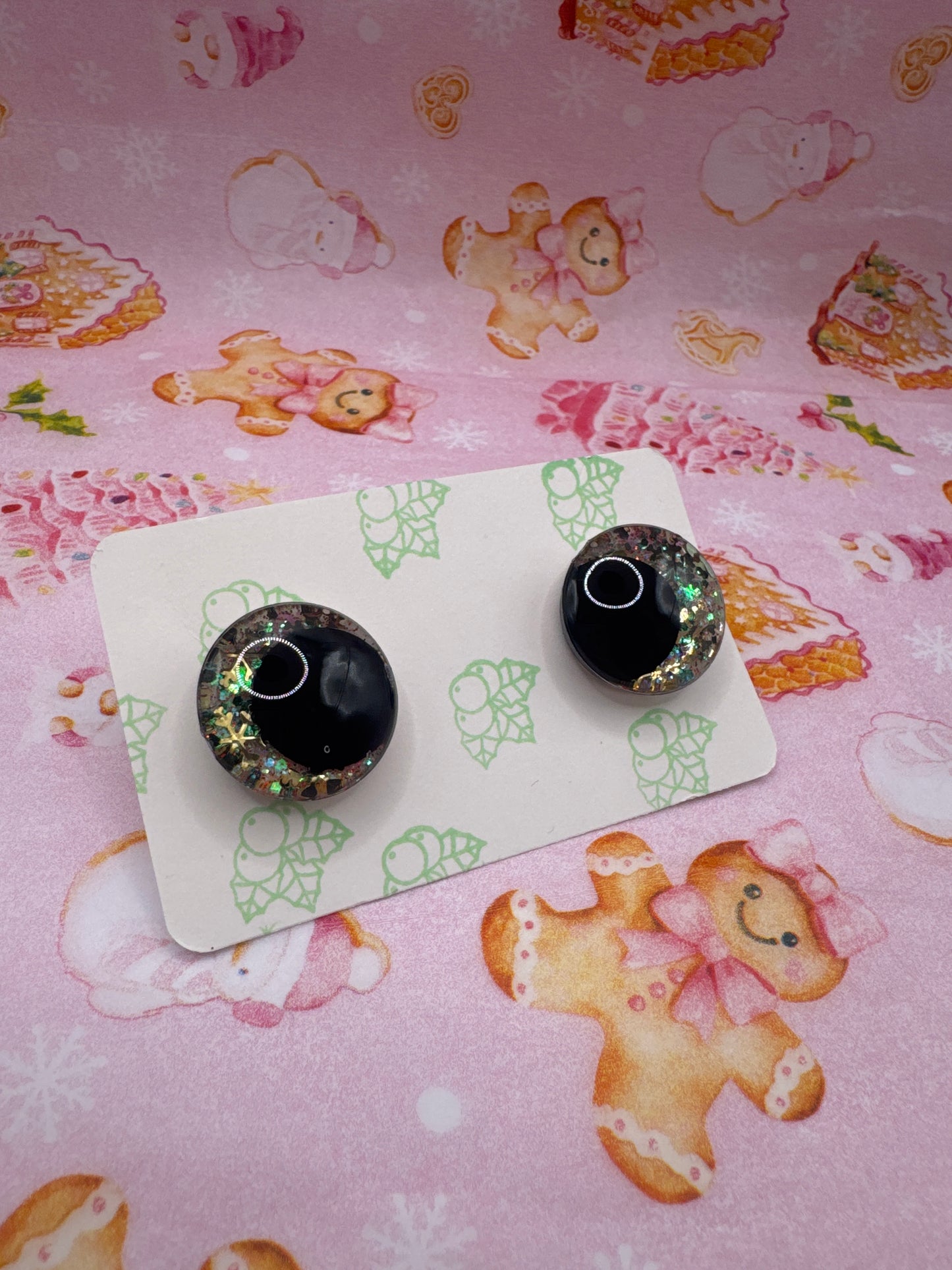 Golden Green Sicherheitsaugen 25mm