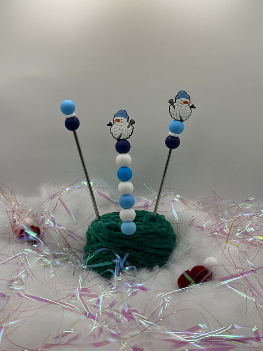 Schneemann Set 3,5mm mit Nadel