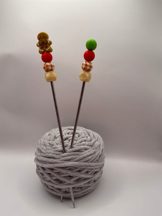 Lebkuchen Amigurumi-Stick 25cm