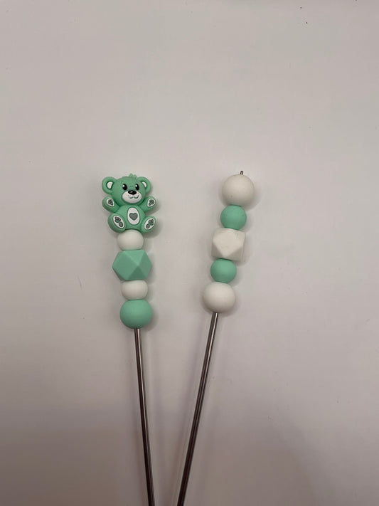 Türkis Teddy Amigurmi-Stick XXL 36cm