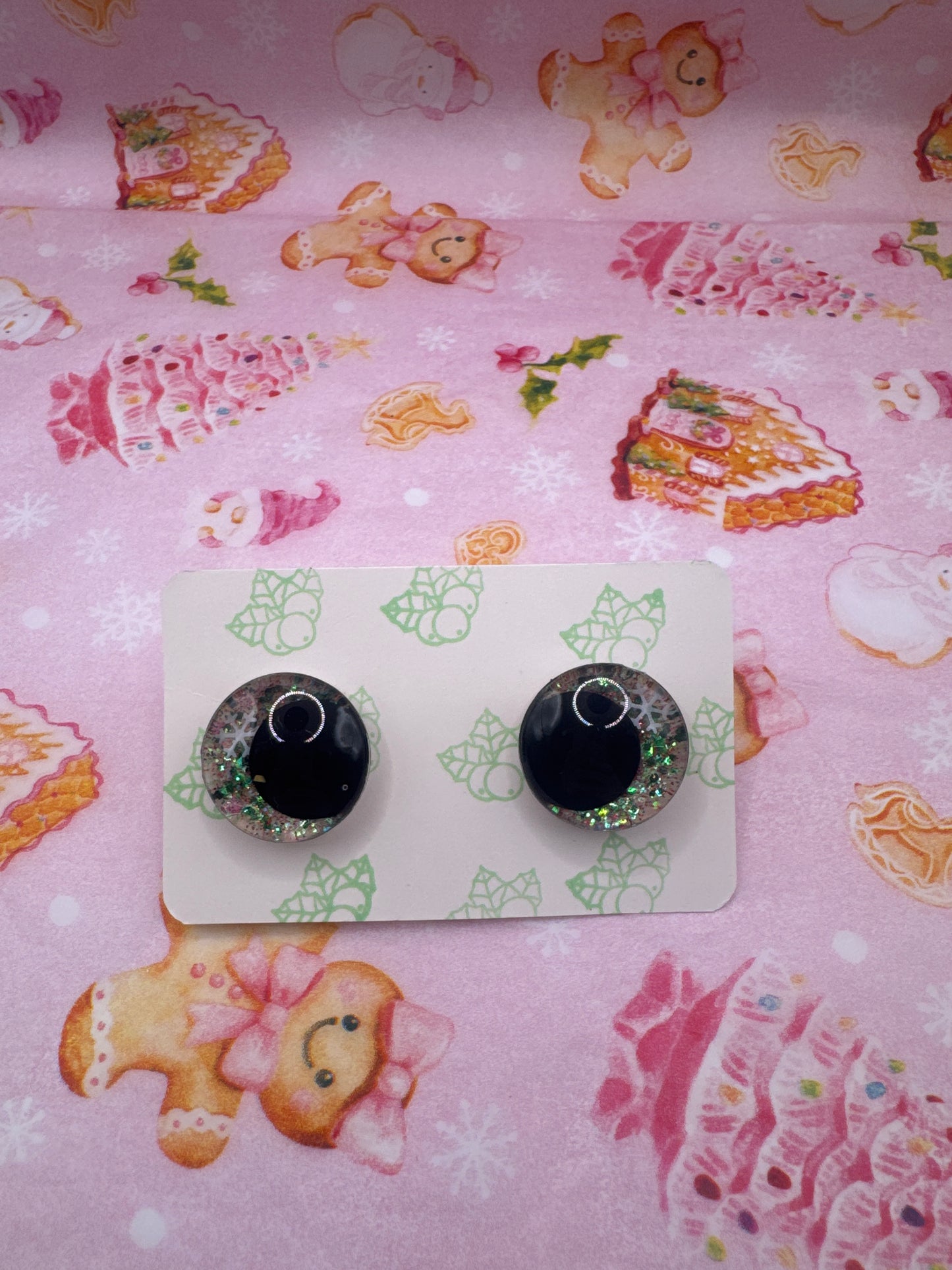 Snowflake withe sicherheitsaugen 25mm