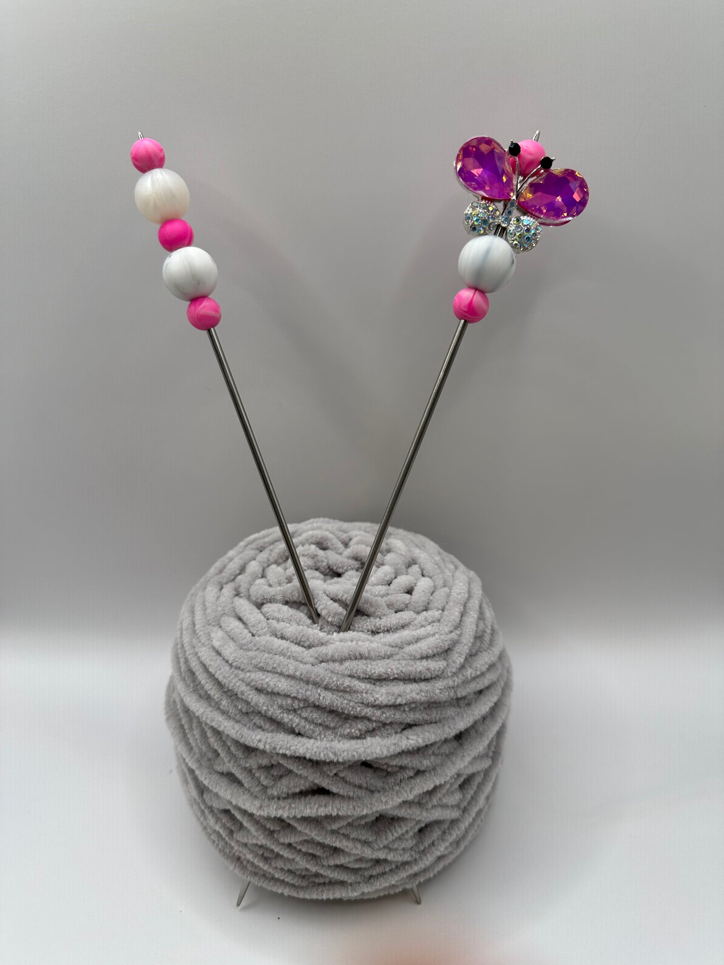 Diamond Butterfly Amigurumi-Stick 🦋