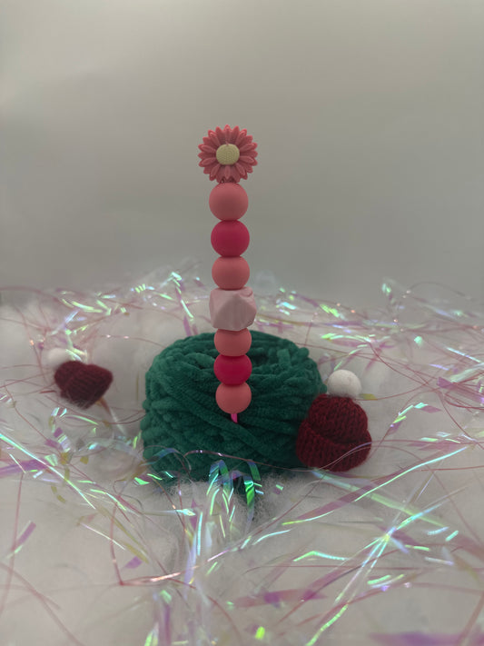 Häkelnadel 4,5mm Blume pink 🌸