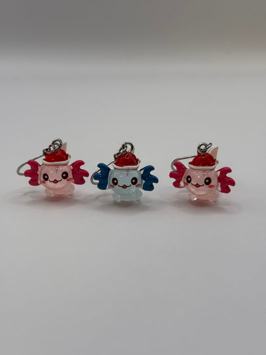 Christmas axolotl Maschenmakierer